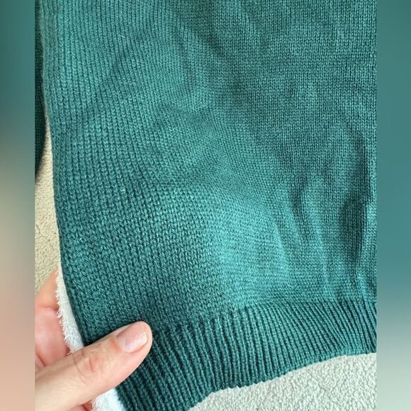 New Poof! New York ugly Christmas sweater with Santa Claus body beard sz S - Picture 9 of 9